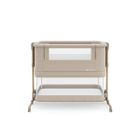 Kinderkraft, Nestee Grow 2, łóżeczko dostawne, beige wood