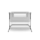 Kinderkraft, Nestee Grow 2, łóżeczko dostawne, light grey