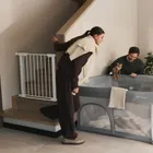 Kinderkraft, Safe Snap, bramka ochronna, biała