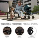Kinderkraft, Tik, wózek spacerowy, velvet, Mocca