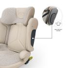 Kinderkraft, XPAND 2 PRO, i-Size, fotelik samochodowy, beige, 100-150 cm