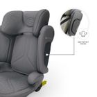 Kinderkraft, XPAND 2 PRO, i-Size, fotelik samochodowy, rocket grey, 100-150 cm