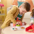 Kinetic Sand, Pizza, walizka z piaskiem kinetycznym i akcesoriami