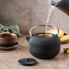 Kinghoff, zaparzacz żeliwny imbryk z filtrem, 1l