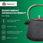 Kinghoff, zaparzacz żeliwny imbryk z filtrem, 1l