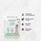 Kit and Kin, Nappy Pants, pieluchomajtki, rozmiar 7, 17 kg+, żyrafa i leniwiec, 16 szt.