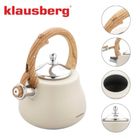 Klausberg, czajnik stalowy z gwizdkiem, 2,8l, KB-7919