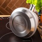 Klausberg, czajnik stalowy z gwizdkiem, szary, 2,5l, kb-7949