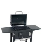 Klausberg, grill węglowy na kółkach z półkami, kb-9034