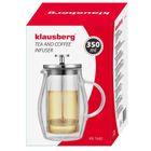 Klausberg, termiczny zaparzacz tłokowy do kawy i herbaty, 350 ml, KB-7682