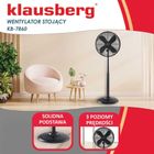 Klausberg, wentylator, wiatrak podłogowy, KB-7860