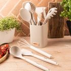 Klausberg, zestaw 12 silikonowych przyborów kuchennych w stojaku, kb-9012