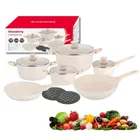 Klausberg, zestaw garnków marmurkowych, 12 elementów, kb-7959