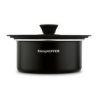 Könighoffer, Spinel Black, komplet garnków, 5 elementów