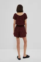 Kombinezon damski, czerwony, Moodo