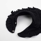 Komplet dziewczęcy, Czapka, Apaszka, czarny, Nicol