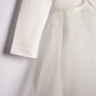 Komplet dziewczęcy, Sukienka, Bolerko, ecru, Nicol