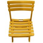 Koopman, Komodo, krzesła cateringowe, składane, plastikowe, beżowe, 4 szt.