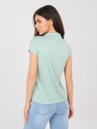 Koszulka polo damska z krótkim rękawem, zielona, Sublevel