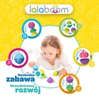 Lalaboom, Kulko-klocki sensoryczne, zestaw, 48 elementów