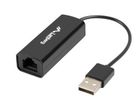 Lanberg, karta sieciowa, NC-0100-01, USB 2.0; 1x 10/100Mbps