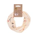 Lassig, Flexi Loop Leopard, wielofunkcyjna chusta, rose