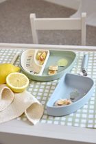 Lassig, Happy Fruit Lemon, zestaw silikonowych naczyń, 3 szt.