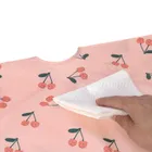 Lassig, Happy Fruits Cherry, zestaw śliniaków z długim rękawem, 6m+, 2 szt.