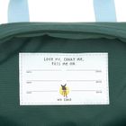 Lassig, Little Gang, Lemon, plecak dla przedszkolaka, Dark Green
