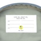 Lassig, Pattern Party, plecak dla przedszkolaka, Blue