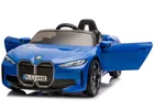 Lean Cars, BMW I4, pojazd na akumulator 4-4, JE1009, niebieski