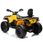 Lean Cars, Can-Am Outlander 4-4, quad, pojazd na akumulator, żółty, DK-CA005