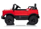 Lean Cars, Mercedes Unimog, pojazd na akumulator, HM7588 6V4Ah, czerwony