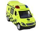Lean Toys, ambulans, interaktywny pojazd zdalnie sterowany, żółty