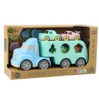 Lean Toys, ciężarówka transporter z autkami