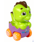 Lean Toys, dinozaur w jajku, pojazd nakręcany