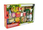 Lean Toys, fast food, zestaw kuchenny z akcesoriami