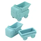 Lean Toys, gumowe pojazdy do rozłączania, zabawka do kąpieli, 4 szt.