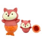 Lean Toys, gumowe zabawki do kąpieli, syrenki, 4 szt.