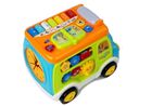 Lean Toys, interaktywny autobus, sorter, zabawka niemowlęca
