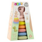 Lean Toys, jednorożce, piramidka, miękkie klocki, 13 elemenetów