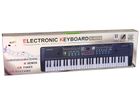Lean Toys, keyboard MQ-6112 M+ mikrofon i uchwyt na nuty