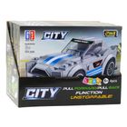 Lean Toys, klocki konstrukcyjne, 2w1 Auto Robot Napęd Pull-Back, 194-216 elementów, 1 szt.