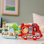 Lean Toys, książeczka interaktywna, pojazdy