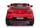 Lean Toys, Mercedes-Benz GLC 63S, pojazd na akumulator, czerwony lakierowany