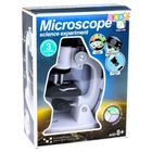 Lean Toys, mikroskop, 1200x, zestaw edukacyjny