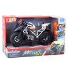 Lean Toys, motor wyścigowy do skręcania czarny