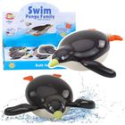 Lean Toys, nakręcany pingwinek, zabawka do kąpieli, 1 szt.