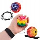 Lean Toys, piłeczka na gumce, 6 cm, 1 szt.
