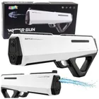 Lean Toys, pistolet na wodę, elektryczny, biały